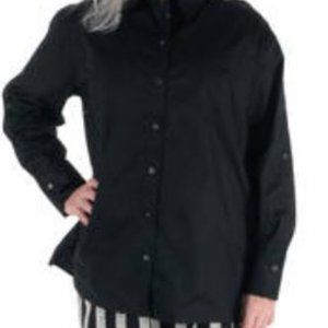 Black Blouse Women's -XL Dugbee by Whoopi